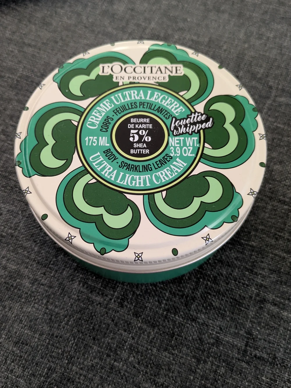 L'OCCITANE Sparkling Leaves Ultra Light Cream